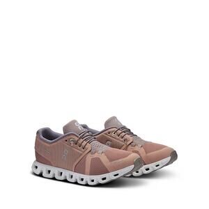 NWT On Women's Cloud 5 Sneakers, Rosebrown/Fog, Tan, Pink-SZ 6 Medium